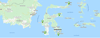 Map Sulawesi