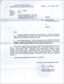 Rekomendasi Dari Lanud Abd Saleh